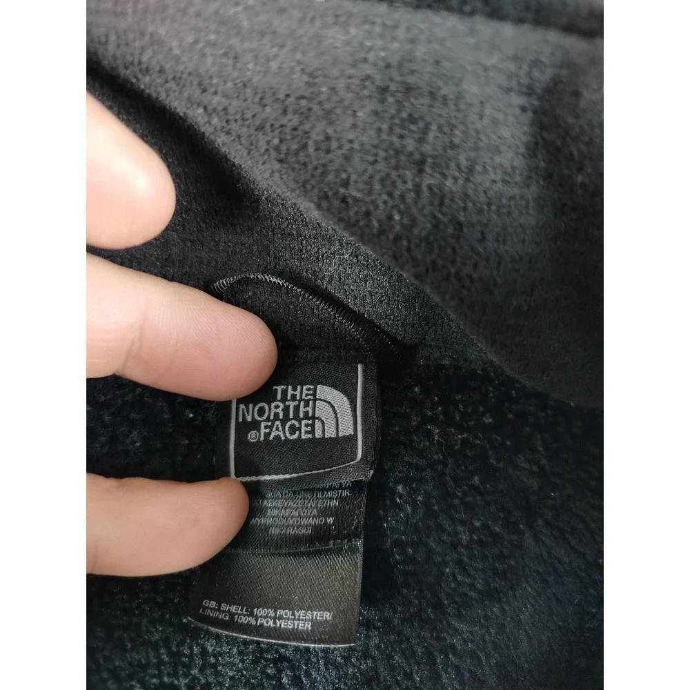 The North Face Denali Jacket Mens Small Black Polartec Wind Pro Fleece Gorpcore‎